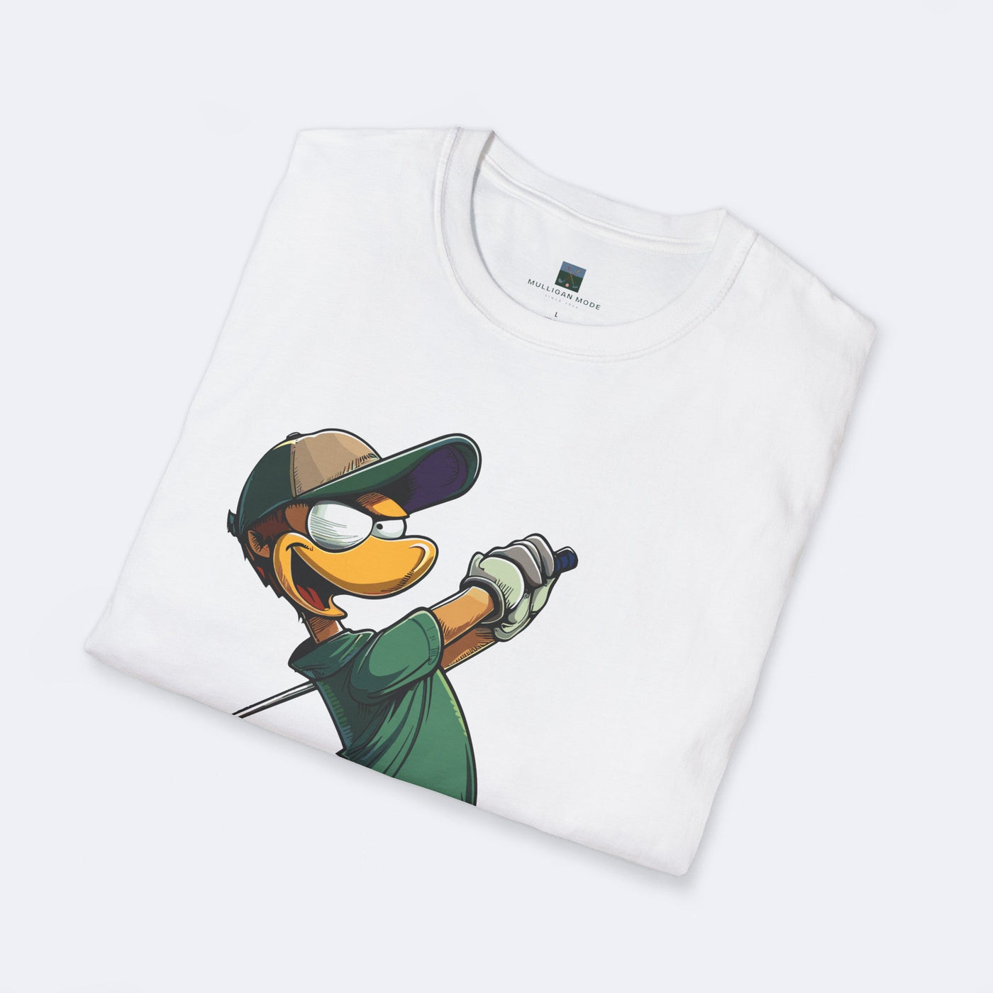 Duck Golfer Swing Unisex Softstyle T-Shirt