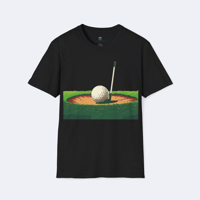 Golf Bunker Shot Unisex Softstyle T-Shirt