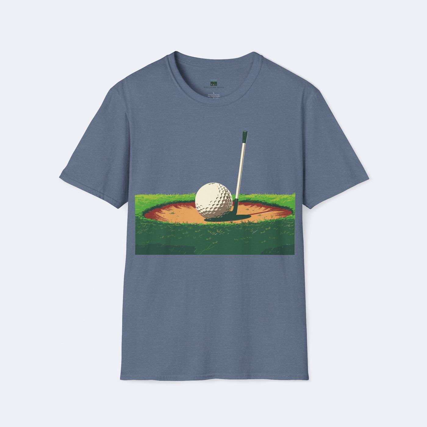 Golf Bunker Shot Unisex Softstyle T-Shirt