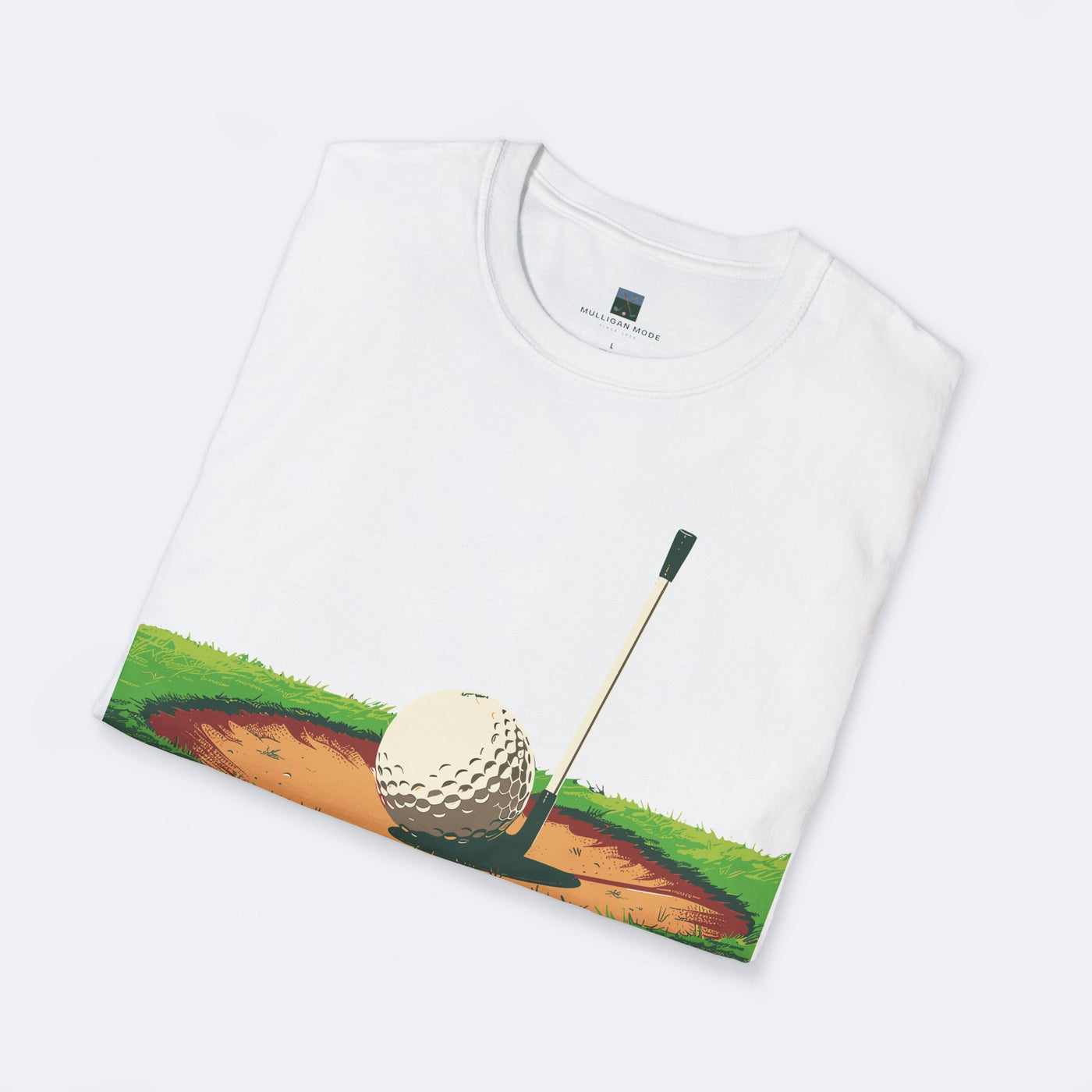 Golf Bunker Shot Unisex Softstyle T-Shirt