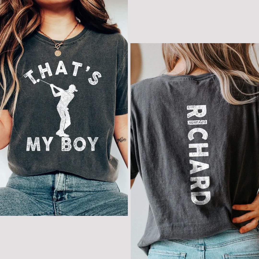 That's My Boy Unisex Jersey Tee - Perfect Gift for Sports Dads