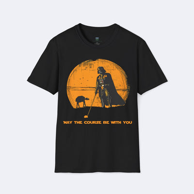 May The Course Be With You Unisex Softstyle T-Shirt