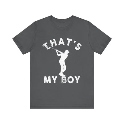 That's My Boy Unisex Jersey Tee - Perfect Gift for Sports Dads