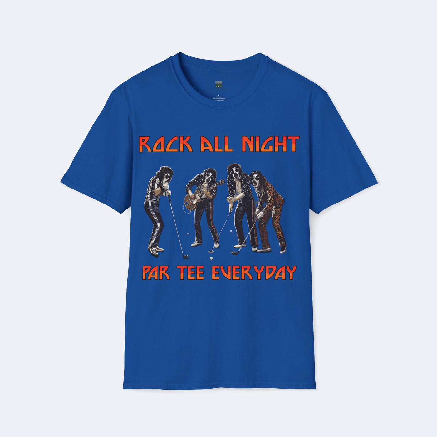 Rock All Day, Par Tee All Night Unisex Softstyle T-Shirt