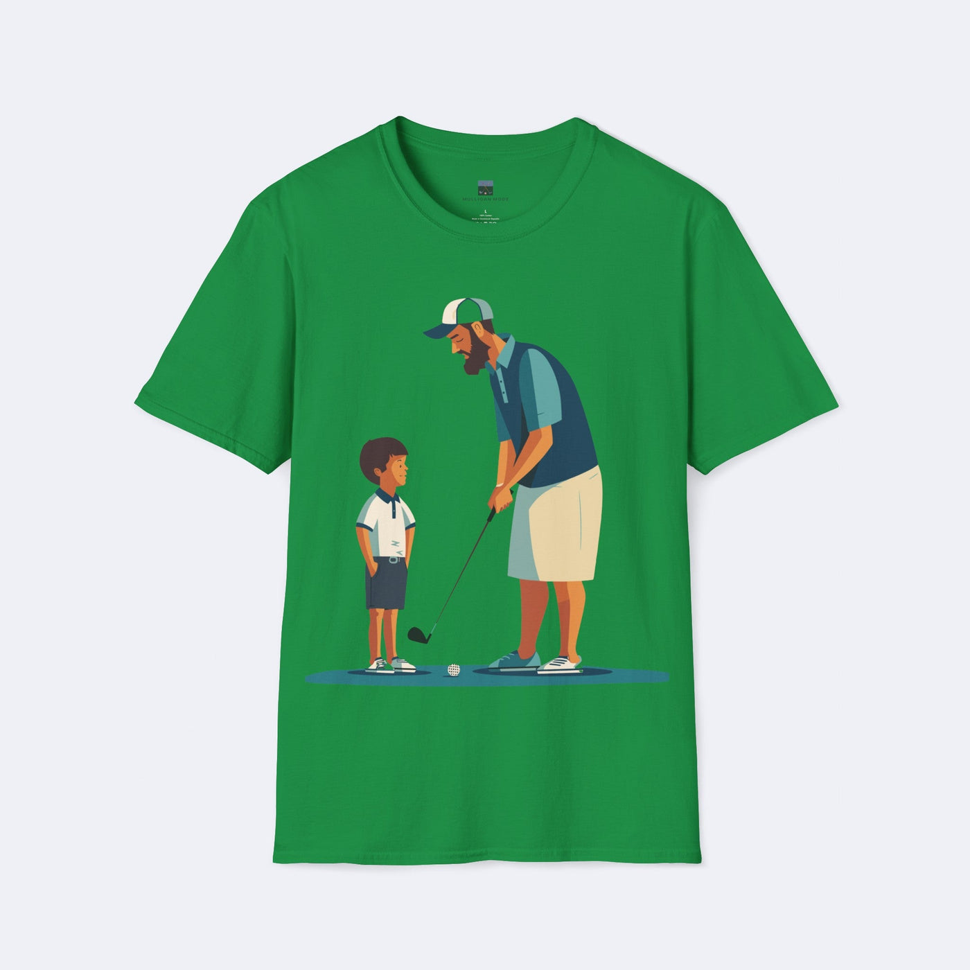 Father and Son Golf Lesson Unisex Softstyle T-Shirt