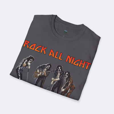 Rock All Day, Par Tee All Night Unisex Softstyle T-Shirt