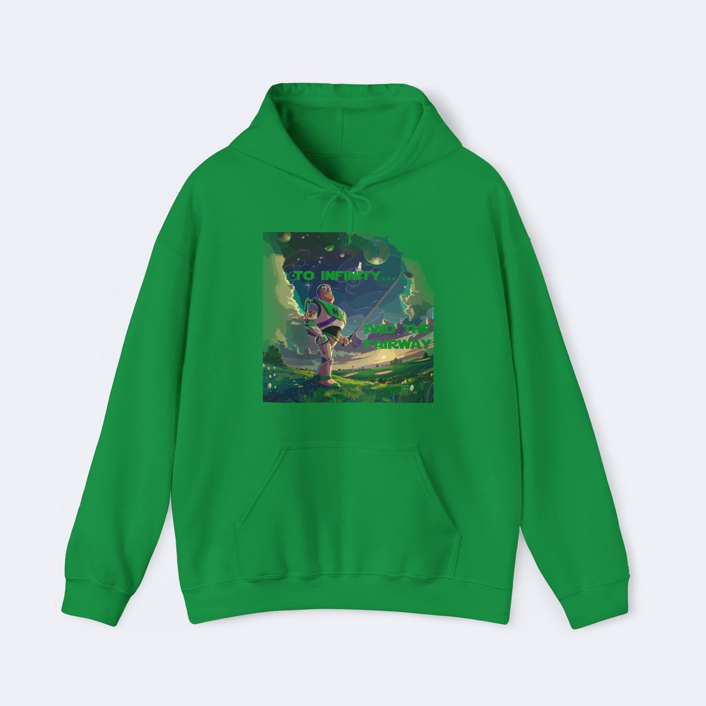 To Infinity and the Fairway Unisex Heavy Blend™ Hooded Sweatshirt