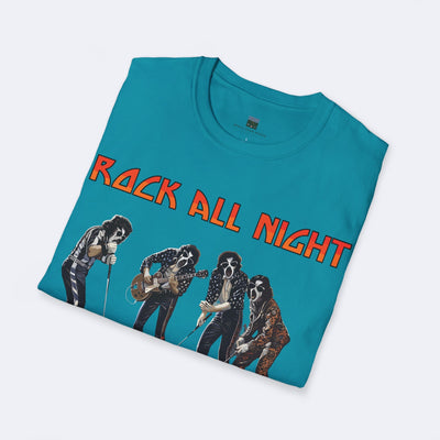 Rock All Day, Par Tee All Night Unisex Softstyle T-Shirt