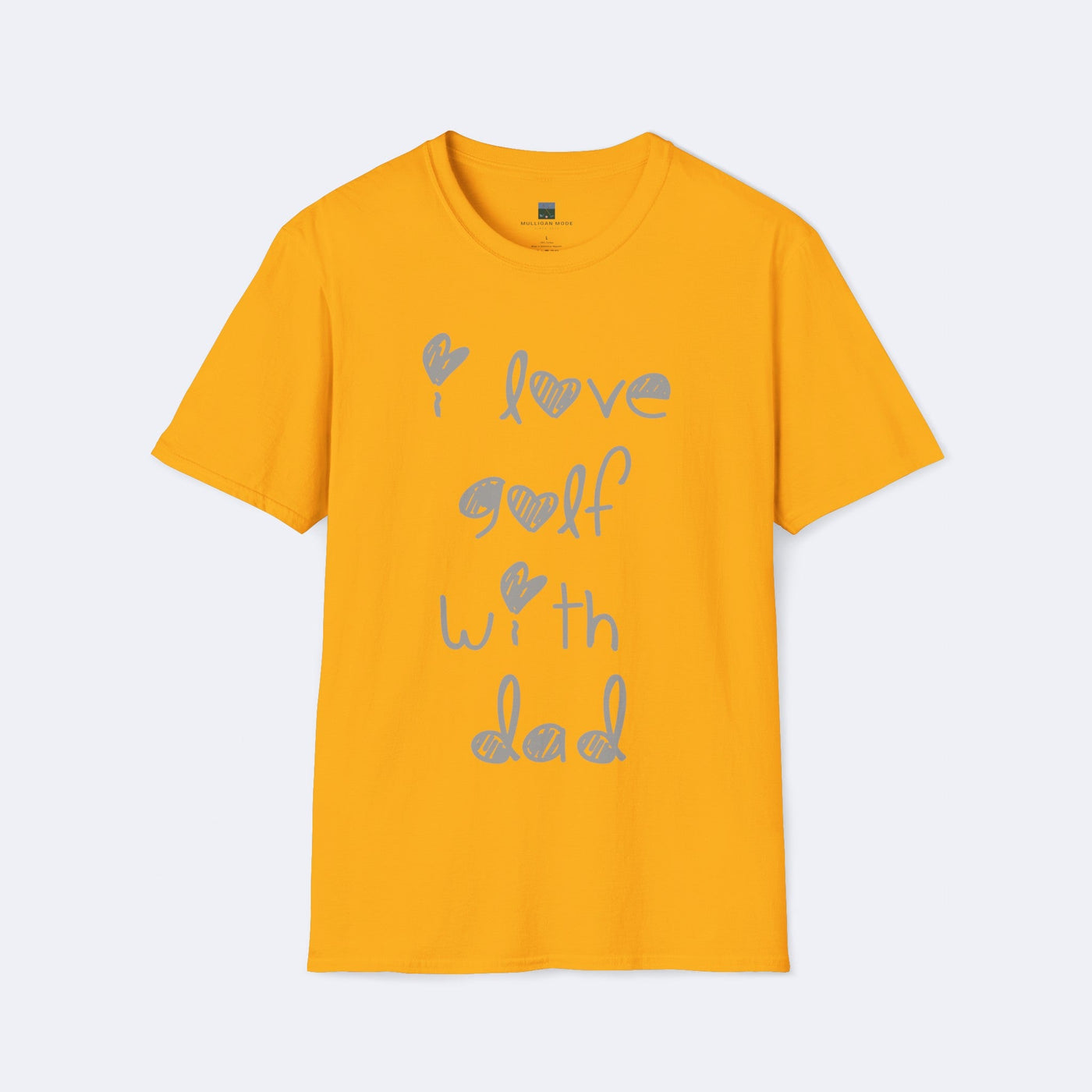 I Love Golf with Dad Unisex Softstyle T-Shirt