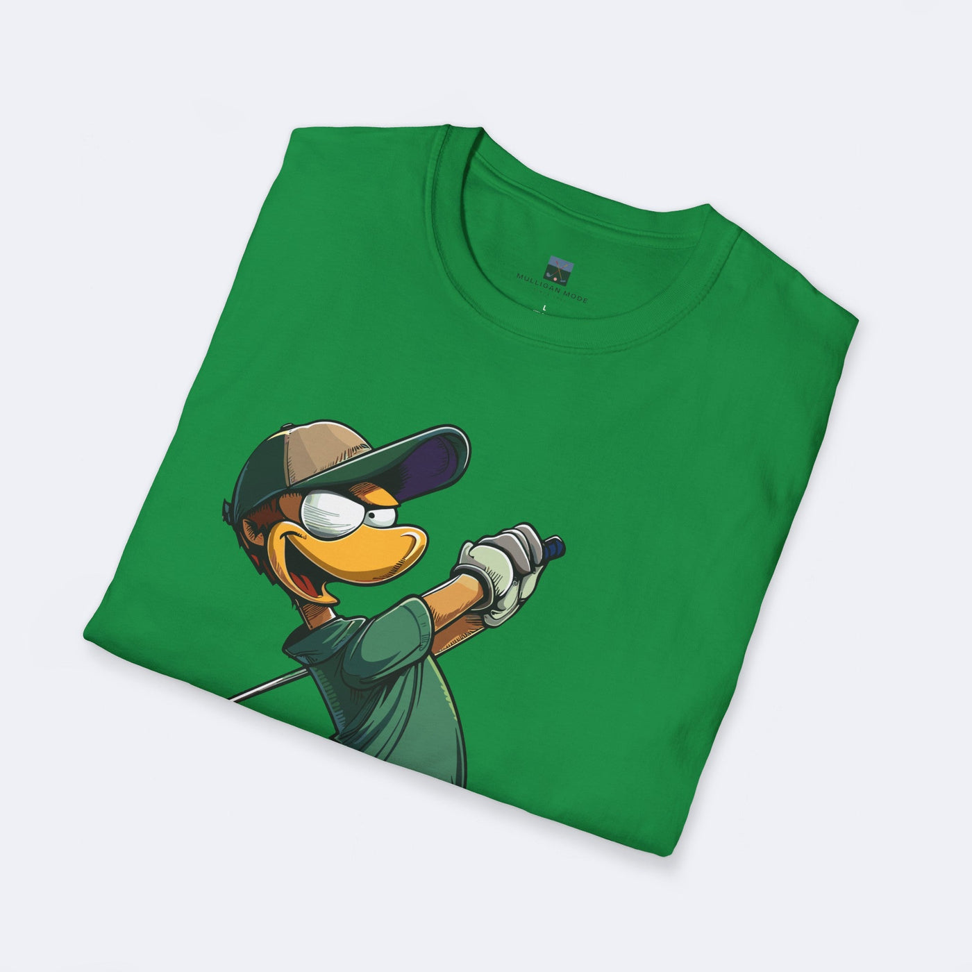 Duck Golfer Swing Unisex Softstyle T-Shirt