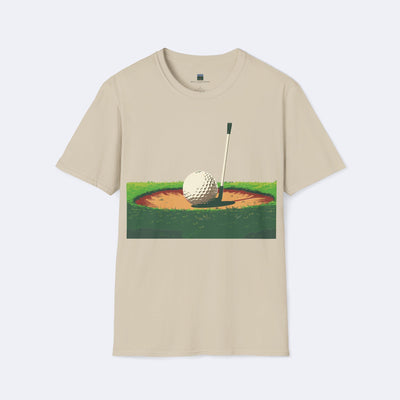 Golf Bunker Shot Unisex Softstyle T-Shirt