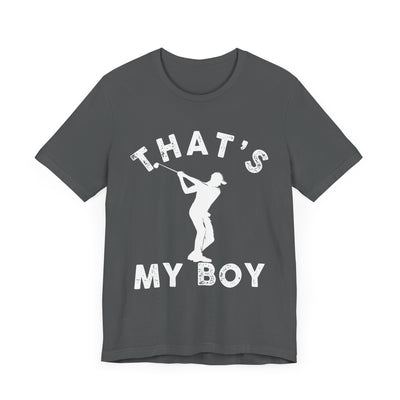 That's My Boy Unisex Jersey Tee - Perfect Gift for Sports Dads