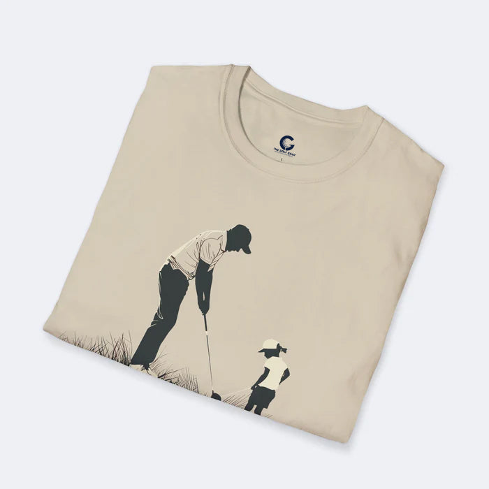 Curious Daughter on the Course Unisex Softstyle T-Shirt