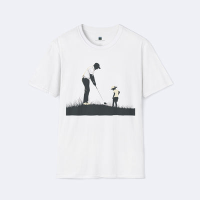 Curious Daughter on the Course Unisex Softstyle T-Shirt