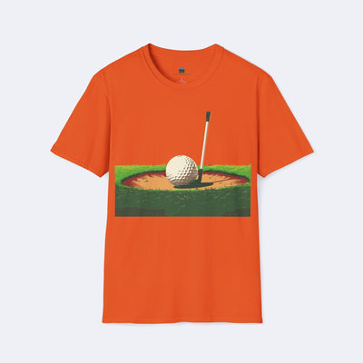 Golf Bunker Shot Unisex Softstyle T-Shirt