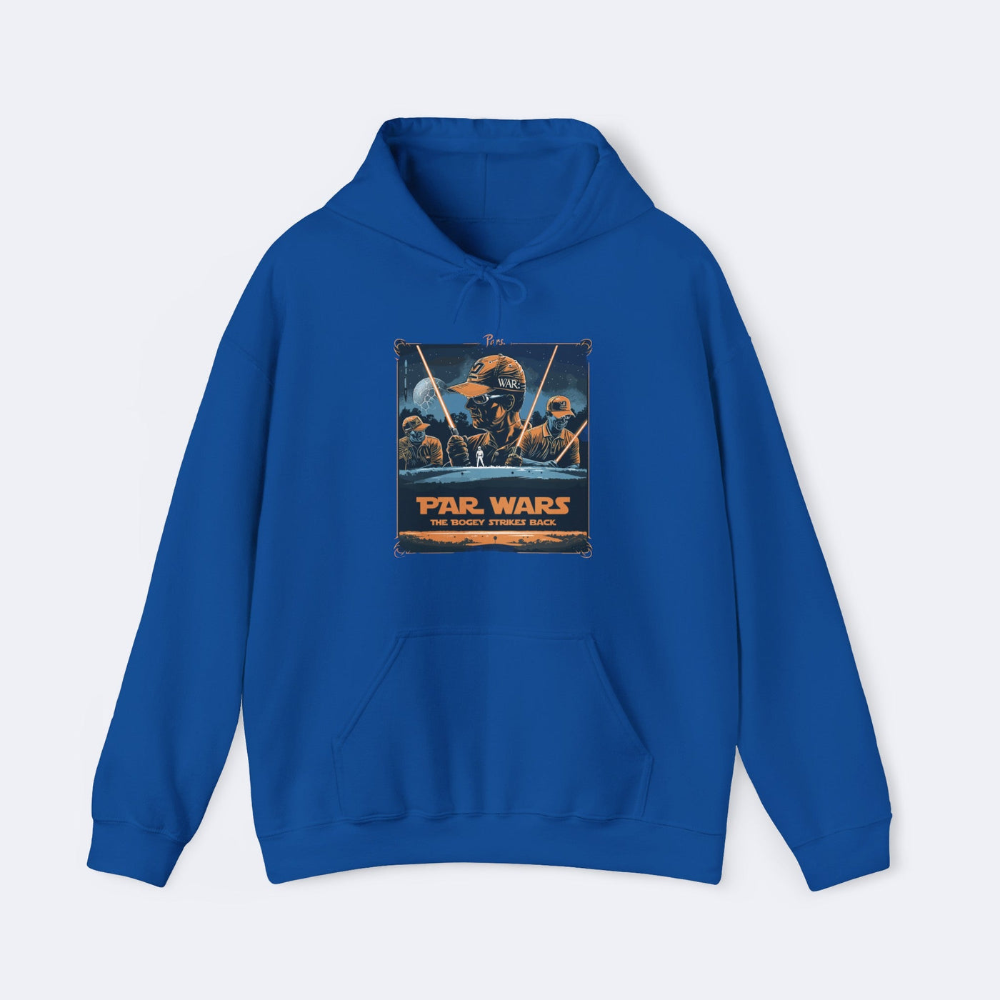 Par Wars: The Bogey Strikes Back Unisex Heavy Blend™ Hooded Sweatshirt