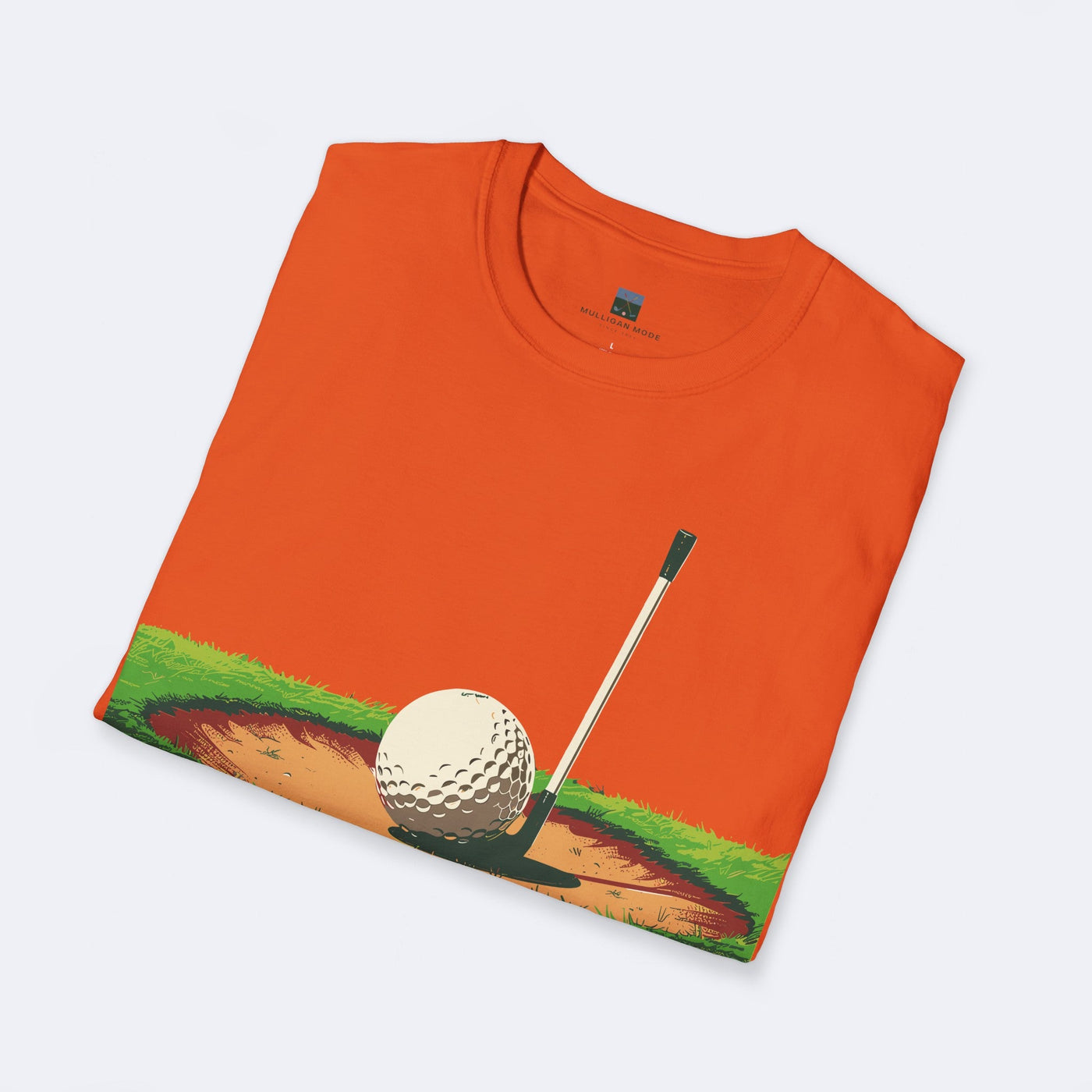 Golf Bunker Shot Unisex Softstyle T-Shirt