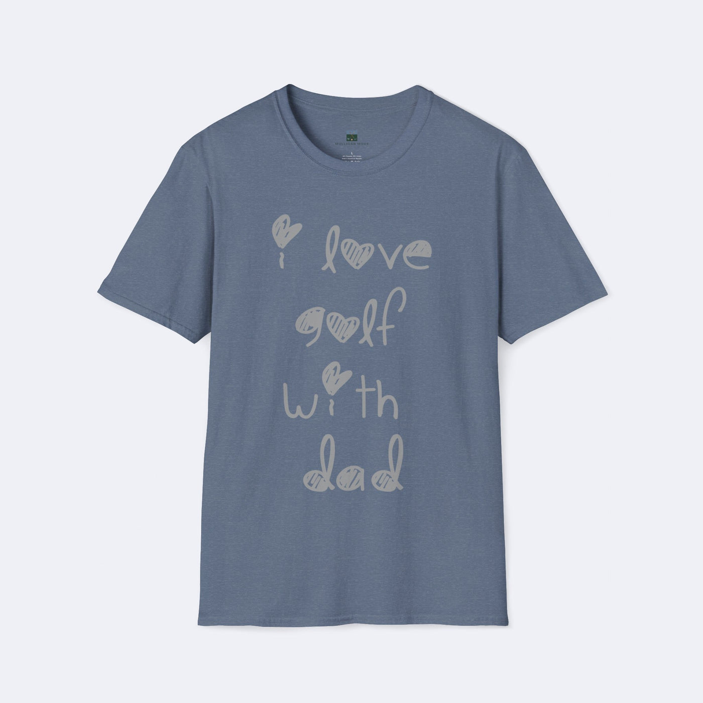 I Love Golf with Dad Unisex Softstyle T-Shirt