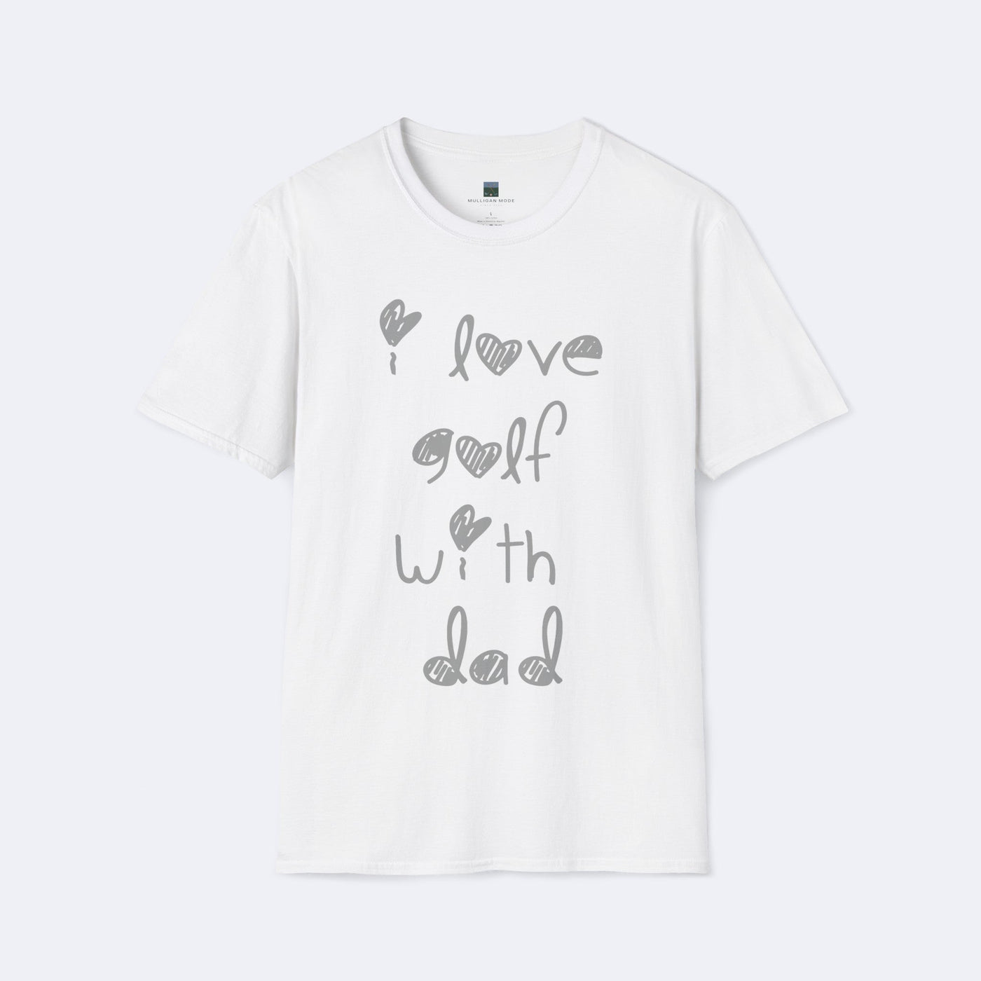 I Love Golf with Dad Unisex Softstyle T-Shirt