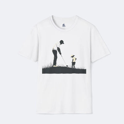 Curious Daughter on the Course Unisex Softstyle T-Shirt