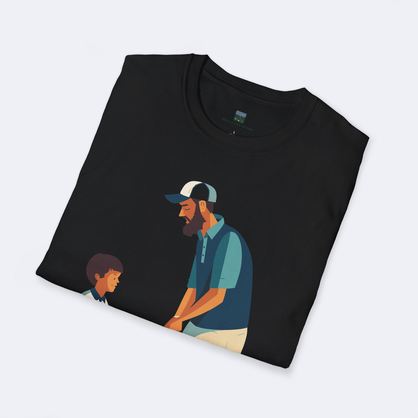 Father and Son Golf Lesson Unisex Softstyle T-Shirt