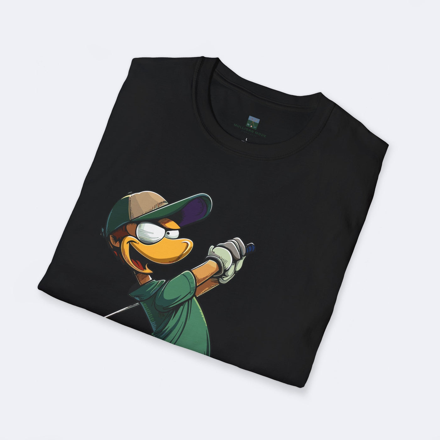 Duck Golfer Swing Unisex Softstyle T-Shirt