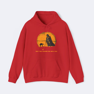 May The Course Be With You Unisex Heavy Blend™ Hooded Sweatshirt