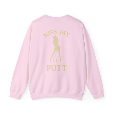 Kiss My Putt, Unisex Heavy Blend™ Crewneck Sweatshirt