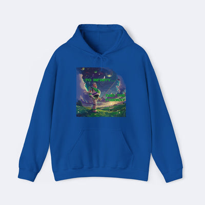 To Infinity and the Fairway Unisex Heavy Blend™ Hooded Sweatshirt