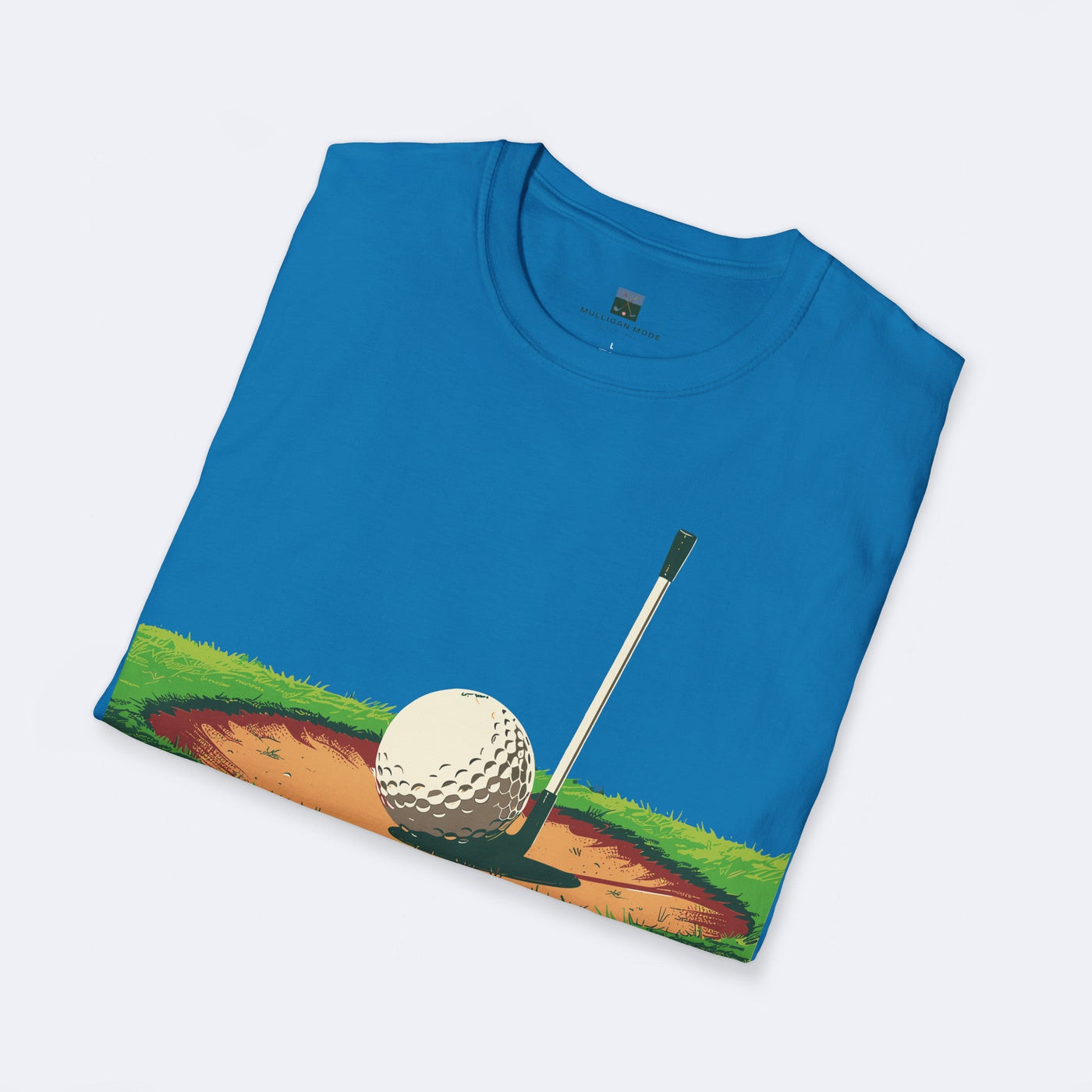 Golf Bunker Shot Unisex Softstyle T-Shirt