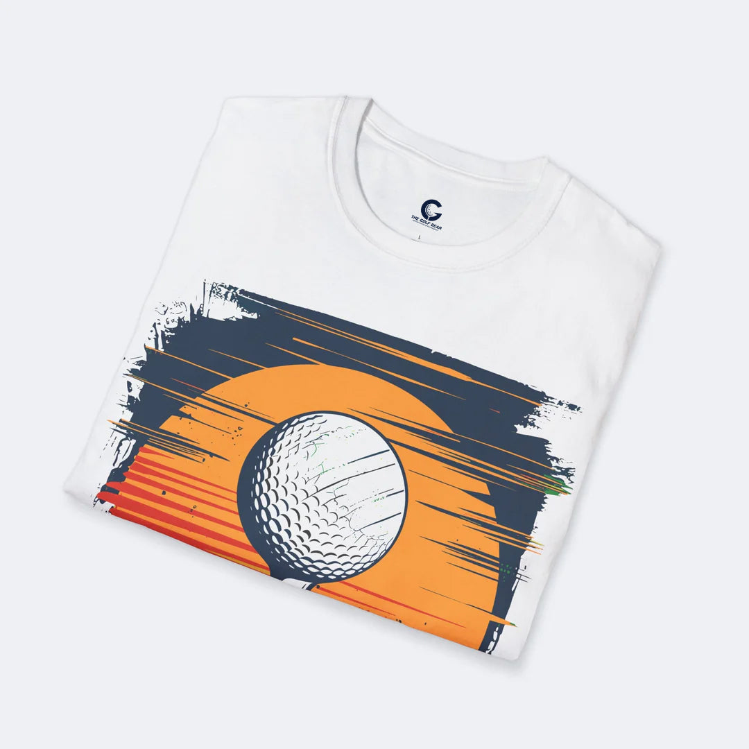 Sunset Golf Unisex Softstyle T-Shirt