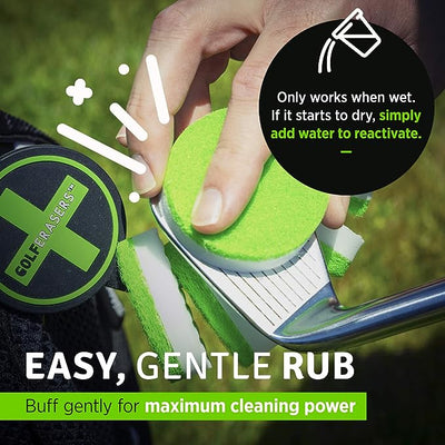 Premium Dual-Sided Sea Sponge Golf Cleaning Tool