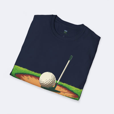 Golf Bunker Shot Unisex Softstyle T-Shirt