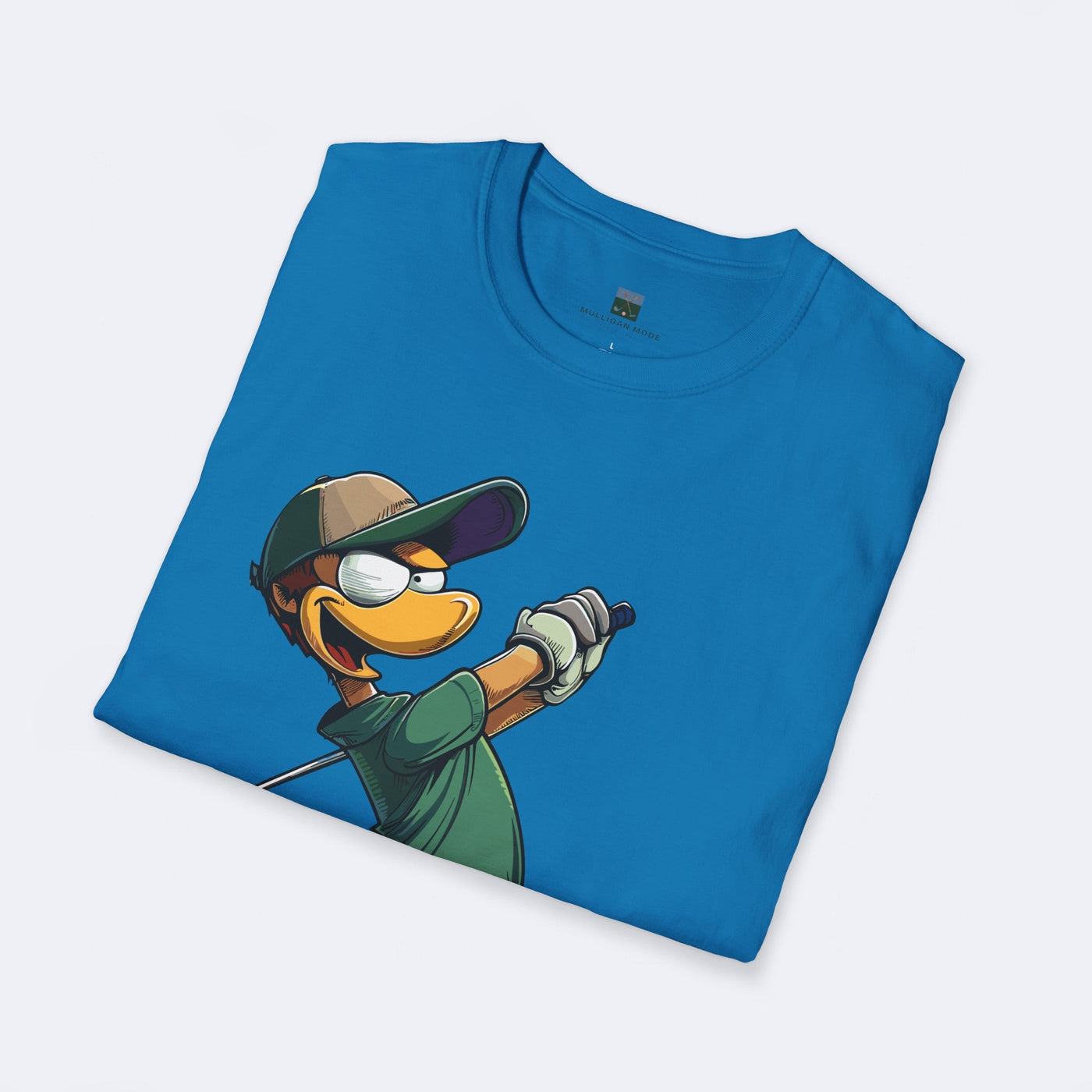 Duck Golfer Swing Unisex Softstyle T-Shirt