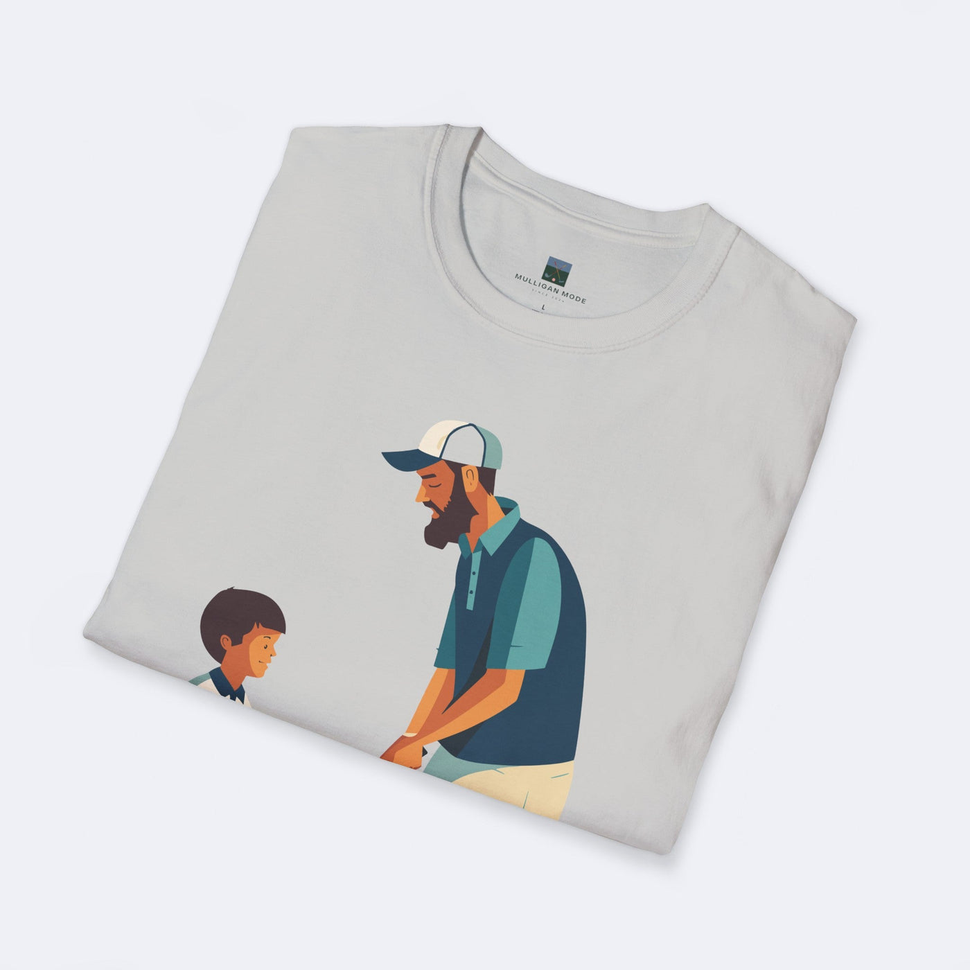 Father and Son Golf Lesson Unisex Softstyle T-Shirt