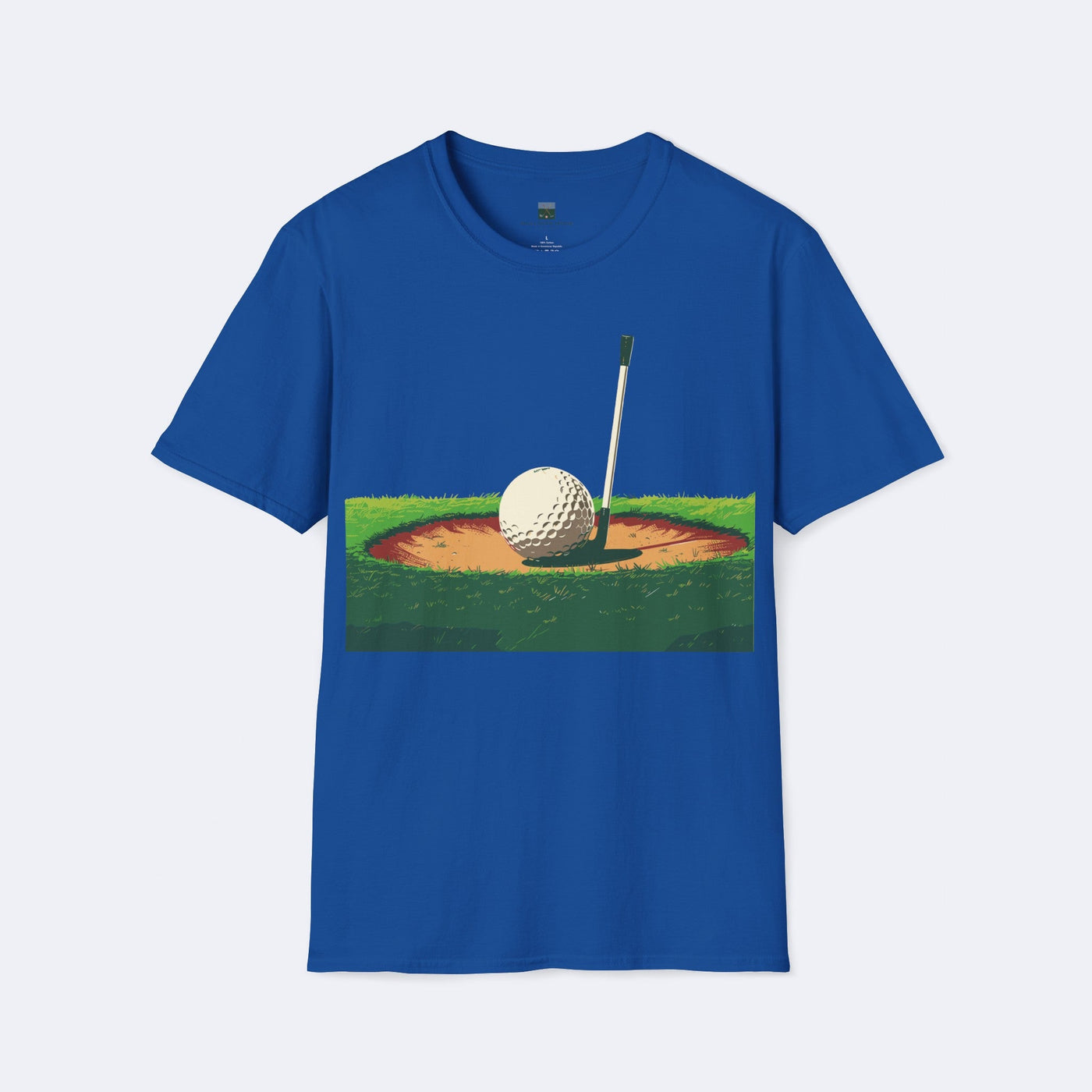 Golf Bunker Shot Unisex Softstyle T-Shirt