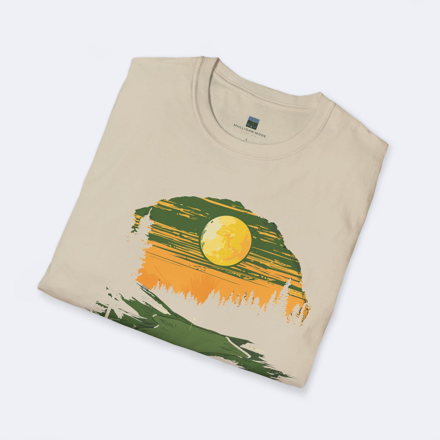 Moonlit Golf Course Unisex Softstyle T-Shirt