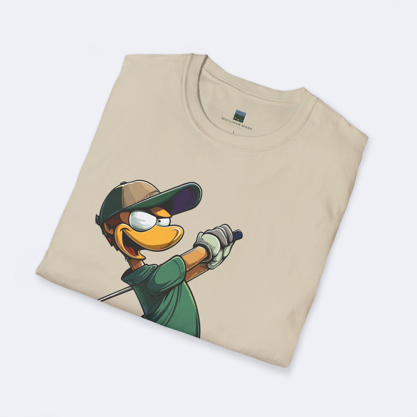 Duck Golfer Swing Unisex Softstyle T-Shirt