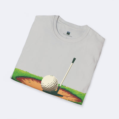 Golf Bunker Shot Unisex Softstyle T-Shirt