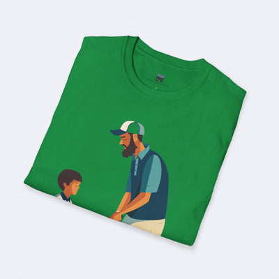 Father and Son Golf Lesson Unisex Softstyle T-Shirt