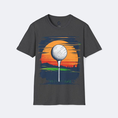 Sunset Golf Unisex Softstyle T-Shirt