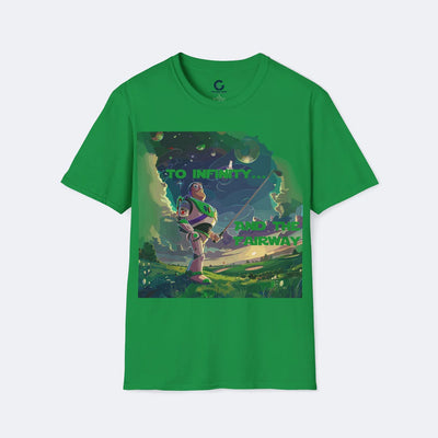 To Infinity and the Fairway Unisex Softstyle T-Shirt