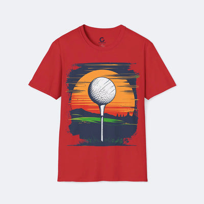 Sunset Golf Unisex Softstyle T-Shirt