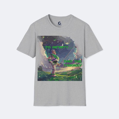 To Infinity and the Fairway Unisex Softstyle T-Shirt