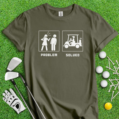 Problem Solved Dark Humor T-Shirt