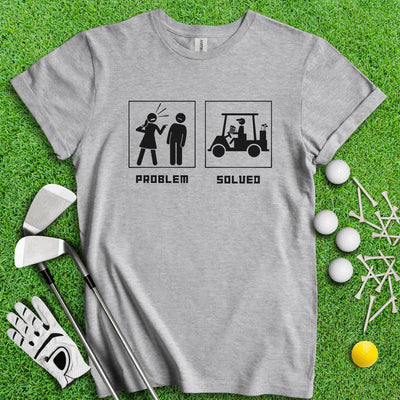 Problem Solved Dark Humor T-Shirt