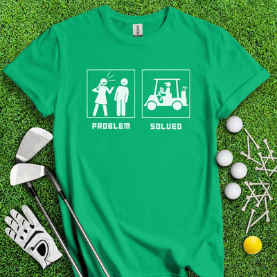 Problem Solved Dark Humor T-Shirt