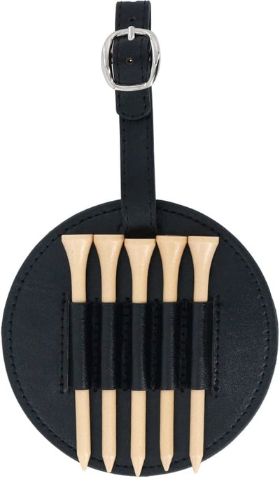 Custom Leather Golf Tee Bag