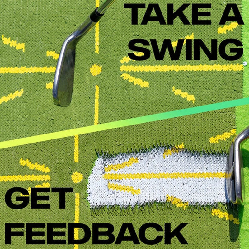 Pro Golf Training Mat for Swing Detection Batting