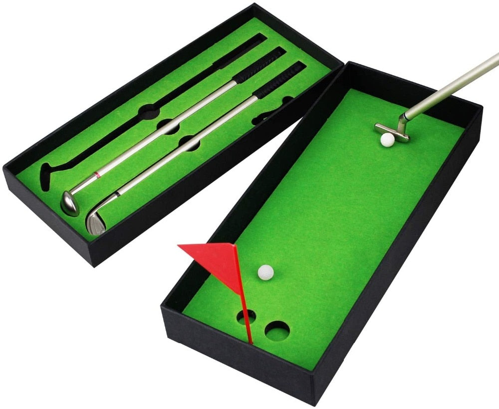 Golf Pen Set Mini Desktop